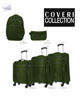 Immagine di COVERI COLLECTION - TROLLEY MORBIDO VERDE 4 RUOTE SUPERLEGGERO CON ESPANSIONE