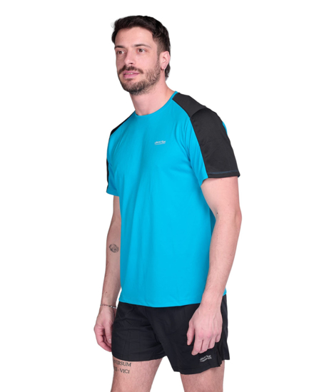 Immagine di WAIKIKI RUN - TSHIRT DA RUNNING IN MESH TRASPIRANTE DA UOMO - ANUBI AU01747_A0650