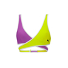 Immagine di PUMA - TOP CONTOUR PLUNGE PURPLE/FLUO YELLOW DA DONNA - 701226201_001