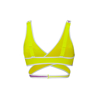 Immagine di PUMA - TOP CONTOUR PLUNGE PURPLE/FLUO YELLOW DA DONNA - 701226201_001