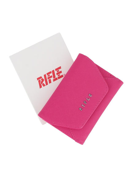 Immagine di RIFLE - Portafoglio fucsia da donna con logo