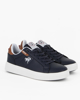 Immagine di RIFLE - Sneaker blu con patch marrone