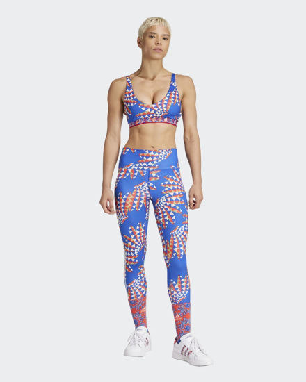 Blue adidas tights online