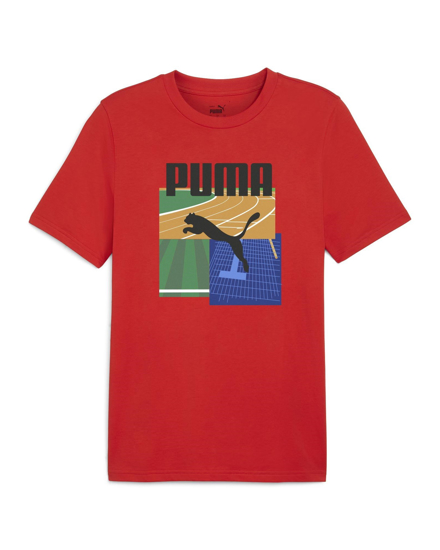 Immagine di PUMA - T-SHIRT GRAPHICS SUMMER SPORTS RED DA UOMO - 627909-11