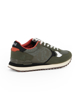 Immagine di RIFLE- Sneaker Verde militare con patch nera