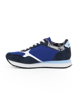 Immagine di RIFLE- Sneaker blu con inserti blu chiaro e patch grigia