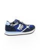 Immagine di RIFLE- Sneaker blu con inserti blu chiaro e patch grigia