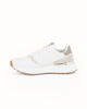 Immagine di RIFLE- Sneaker bianca con inserti beige