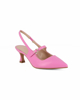 Immagine di  MISS GLOBO - Slingback rosa con cinturino superiore, tacco 6CM, MADE IN ITALY