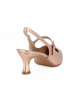 Immagine di  MISS GLOBO - Slingback Cipria laminato con cinturino superiore, tacco 6CM, MADE IN ITALY