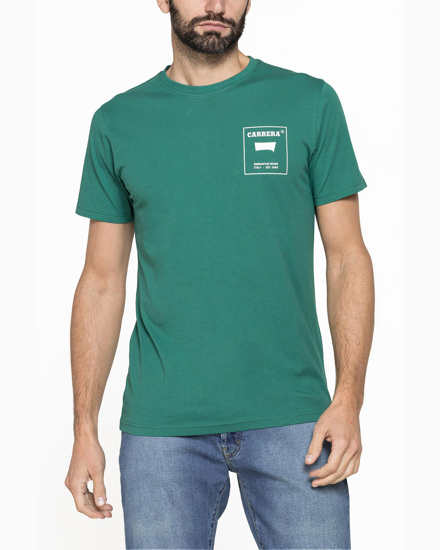 Immagine di CARRERA - TSHIRT VERDE ACQUA DA UOMO MANICA CORTA