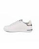 Immagine di RIFLE - Sneaker bIianca in tela con patch beige