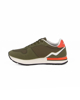 Immagine di RIFLE - Sneaker verde con patch arancione