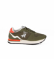 Immagine di RIFLE - Sneaker verde con patch arancione