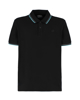 Immagine di POLO MM C/RIGHINO CLASSICA BLACK-CURACAO