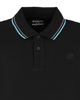 Immagine di POLO MM C/RIGHINO CLASSICA BLACK-CURACAO