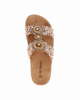 Immagine di MY JEWELS - Ciabatta beige decorata con perline e strass