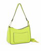 Immagine di ENRICO COVERI - Borsa a spalla con tasca frontale color lime, tracolla removibile