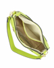 Immagine di ENRICO COVERI - Borsa a spalla con tasca frontale color lime, tracolla removibile