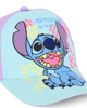 Immagine di LILO & STITCH - Cappello baseball celeste e lilla con stampa frontale e chiusura a strappo