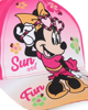 Immagine di MINNIE - Cappello baseball fucsia con stampa frontale e chiusura a strappo