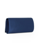 Immagine di DIVAS - Pochette blu in raso con patta