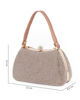 Immagine di DIVAS - Pochette rose gold tutta stass con un manico