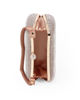 Immagine di DIVAS - Pochette rose gold tutta stass con un manico