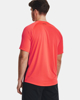 Immagine di UNDER ARMOUR - T shirt da uomo arancione fluo in tessuto traspirante