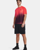 Immagine di UNDER ARMOUR - T shirt da uomo arancione fluo in tessuto traspirante