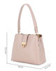 Immagine di DAVID JONES - Borsa a mano beige, un manico con tracolla removibile