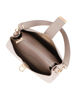 Immagine di DAVID JONES - Borsa a mano beige, un manico con tracolla removibile