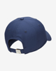 Immagine di NIKE - Cappello blu regolabile con logo metalizzato - FB5372/410