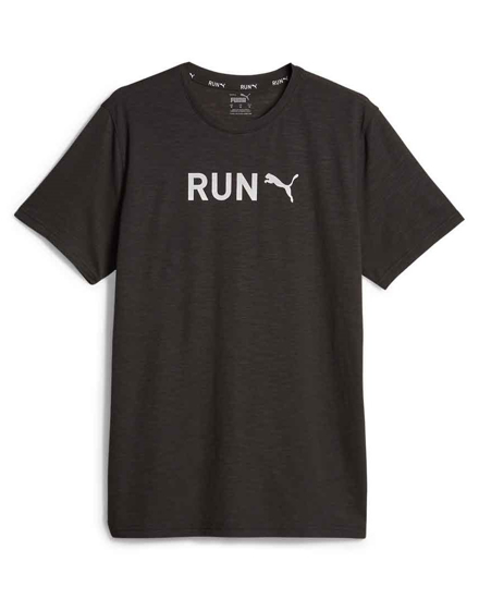 Immagine di PUMA - T-SHIRT DA UOMO GRAPHIC TEE RUN NERA - 524202-56