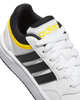 Immagine di ADIDAS - Sneaker bianca e nera con dettagli gialli, numerata 36/40 - HOOPS 3.0 K IF2726