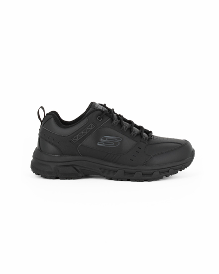 Immagine di SKECHERS OAK CANYON - Sneakers nera da uomo in vera pelle