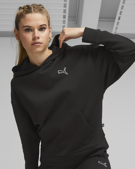 Immagine di PUMA - SWEAT DA DONNA CON CAPPUCCIO BETTER ESSENTIALS HD TR - 675988-01