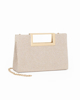 Immagine di DIVAS - Clutch rettangolare oro in lurex