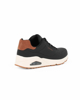 Immagine di SKECHERS UNO-SUITED ON AIR - Sneakers nera da uomo con inserti mattoni