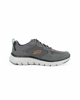 Immagine di SKECHERS FLEX ADVANTAGE 5.0 - Sneachers da uomo grigia con suola multicolor