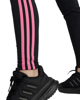 Immagine di ADIDAS - LEGGINGS NERA/ROSA DA RAGAZZA 3-STRIPES TIG - IZ3428