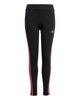 Immagine di ADIDAS - LEGGINGS NERA/ROSA DA RAGAZZA 3-STRIPES TIG - IZ3428