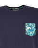 Immagine di WAIKIKI RUN - T-SHIRT DA UOMO CON TASCHINO NAVY SAFFO- AU01862_A2050