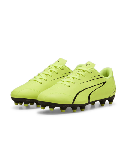 Immagine di PUMA - SCARPA DA CALCIO LIME/NERA VITORIA FG/AG, NUMERATA 28/35½ - 107486-04