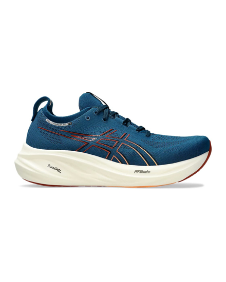 Immagine di ASICS GEL NIMBUS 26 - Scarpa da running blu da donna.