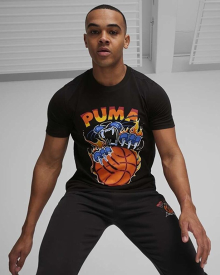 Immagine di PUMA - T-SHIRT DA UOMO NERA TSA TEE 6 - 624825-01