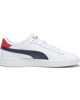 Immagine di PUMA - SNEAKERS BIANCA/BLU/ROSSA SMASH 3.0 L JR, NUMERATA 36/39 - 392031-11