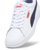 Immagine di PUMA - SNEAKERS BIANCA/BLU/ROSSA SMASH 3.0 L JR, NUMERATA 36/39 - 392031-11