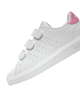 Immagine di ADIDAS ADVANTAGE BASE 2.0 CF C - Scarpa bianca rosa numerata 28-35