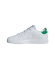 Immagine di ADIDAS ADVANTAGE BASE 2.0 J - Scarpa bianca e verde numerata 36-40